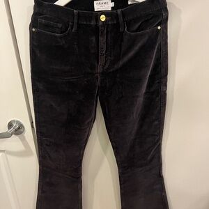 Velvet 5-pocket pants